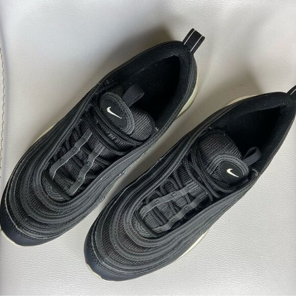 Nike Black Air Max 97 Sneakers Size 6Y - Picture 3 of 9